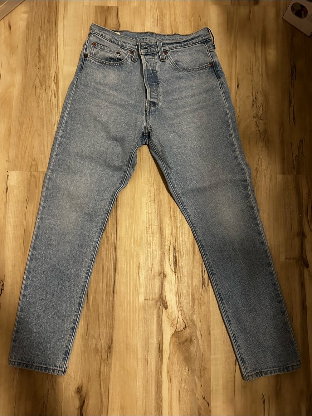 Levi's Faded Light Blue Women's Skinny Jeans